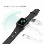 Wholesale 2 in 1 Watch Charger Cable Magnetic with IOS Lighting Cable Compatible for Apple Watch Series Ultra 8/7/6/SE/5/4/3/2/1
